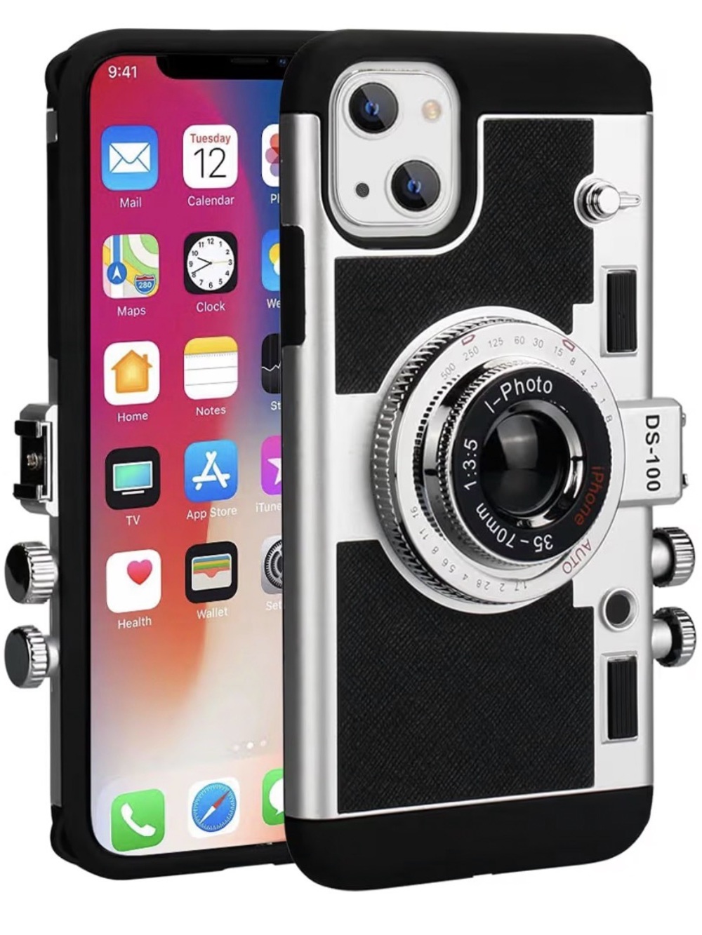 Camera Case Vintage for iPhone 13 - Picture 3 of 8